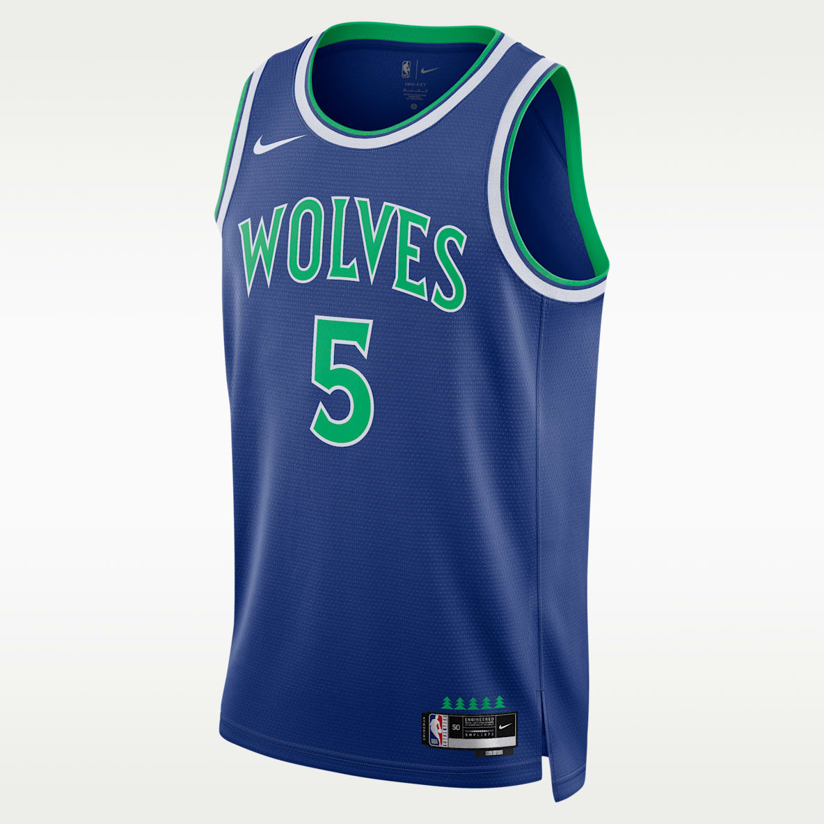 Standard Basketball Minnesota Timberwolves Jerseys. Nike.com